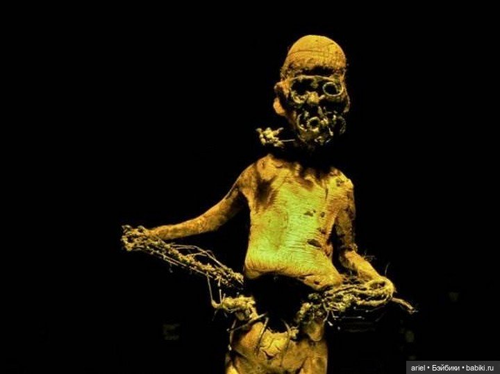 Жуткие скульптуры от автора Olivier de Sagazan (фото 6)