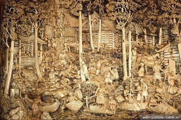 Кронид Гоголев резьба по дереву (фото 5)