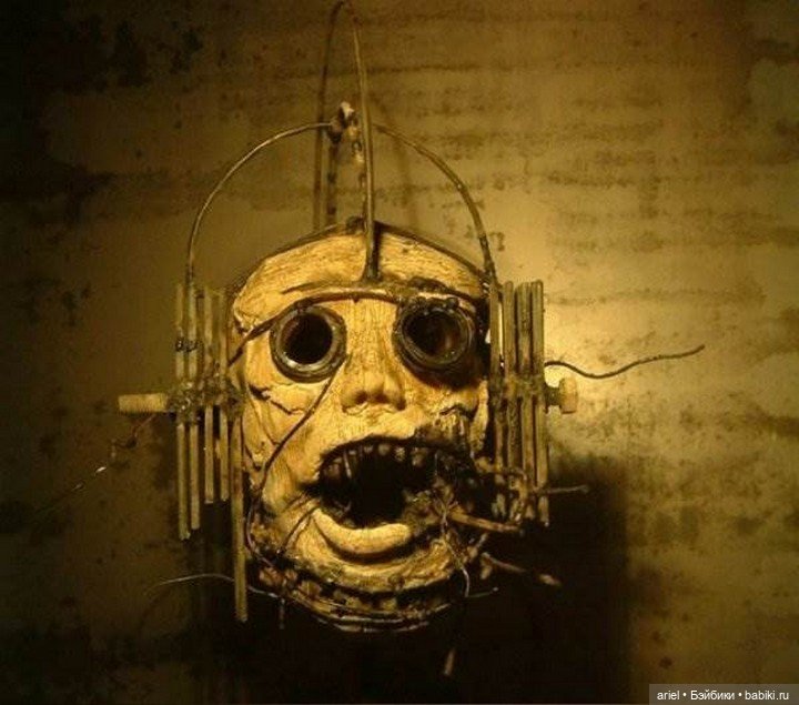 Жуткие скульптуры от автора Olivier de Sagazan (фото 3)