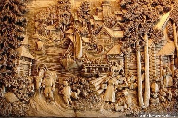 Кронид Гоголев резьба по дереву (фото 3)