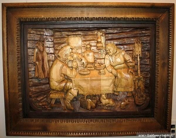 Кронид Гоголев резьба по дереву