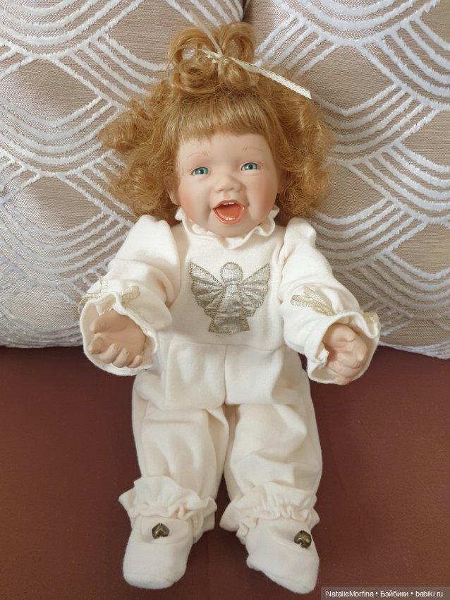 Маленькое чудо "My First Christmas" 1992, художник Kathy Barry-Hippensteel, Ashton-Drake Galleries