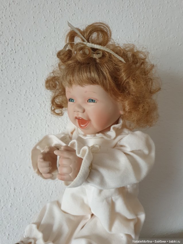 Маленькое чудо "My First Christmas" 1992, художник Kathy Barry-Hippensteel, Ashton-Drake Galleries (фото 2)