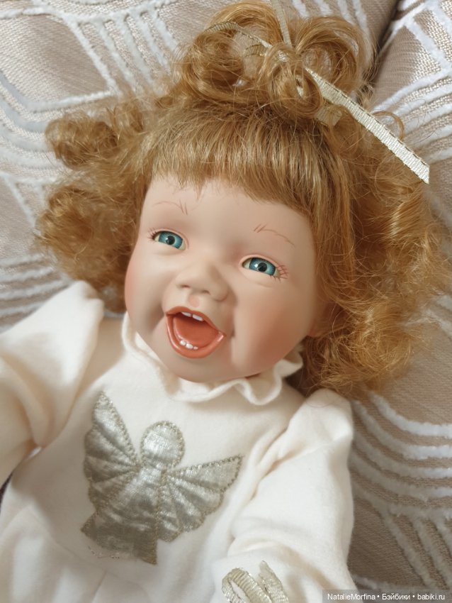 Маленькое чудо "My First Christmas" 1992, художник Kathy Barry-Hippensteel, Ashton-Drake Galleries (фото 4)