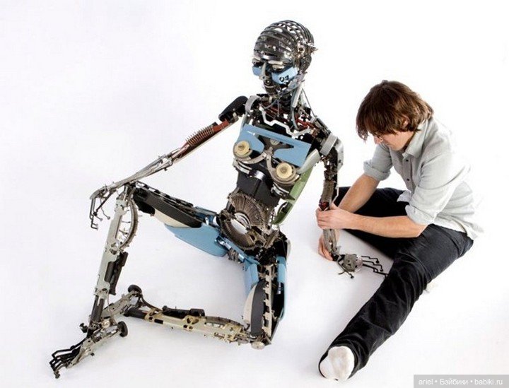 Скульптуры из печатных машинок от Jeremy Mayer