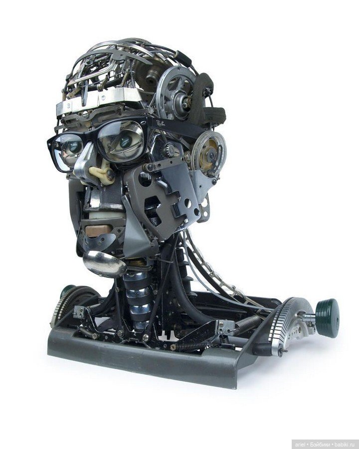 Скульптуры из печатных машинок от Jeremy Mayer (фото 3)