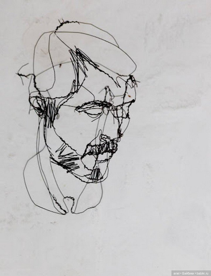 Скульптуры из проволоки от автора David Oliveira (фото 10)