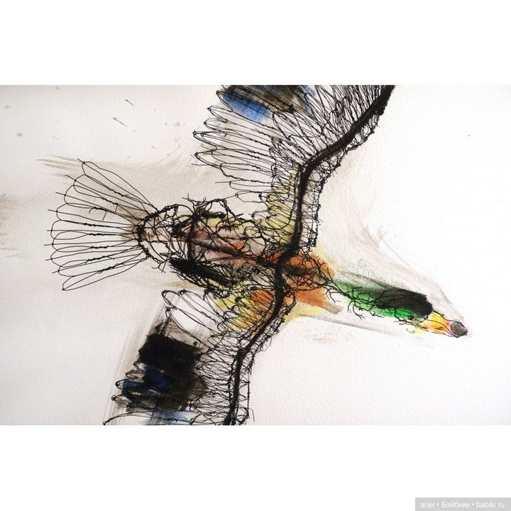 Скульптуры из проволоки от автора David Oliveira (фото 9)