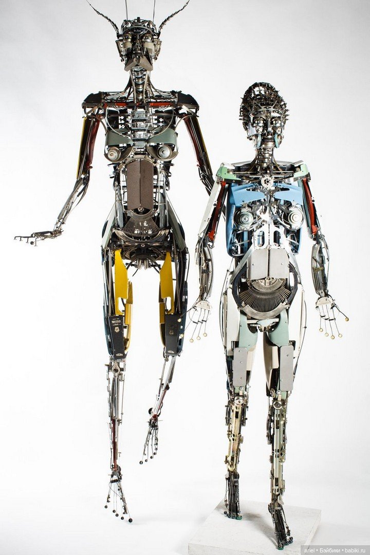 Скульптуры из печатных машинок от Jeremy Mayer (фото 7)