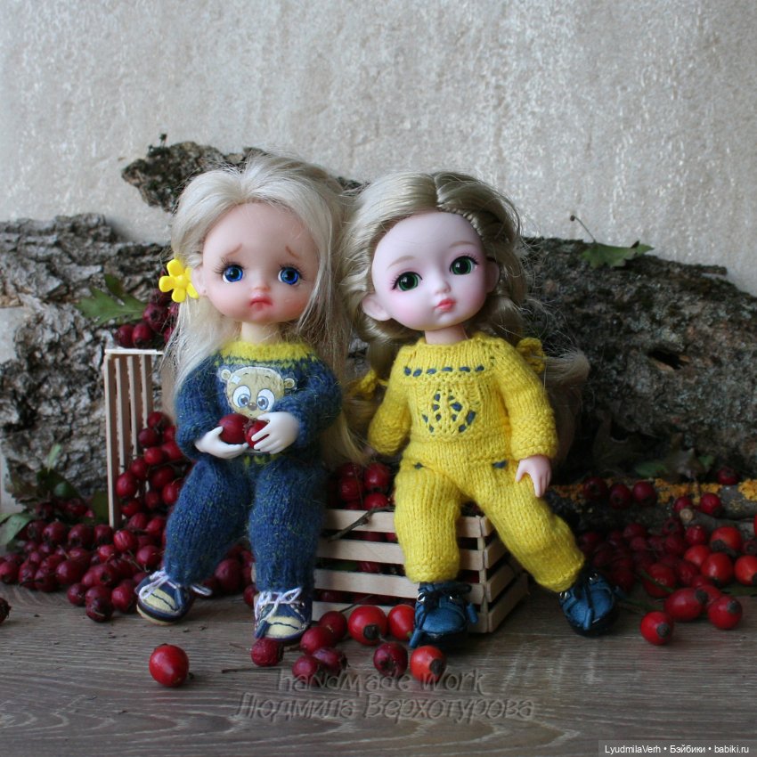 За окошком осень — Куклы Baboliy (Баболи (фото 5)