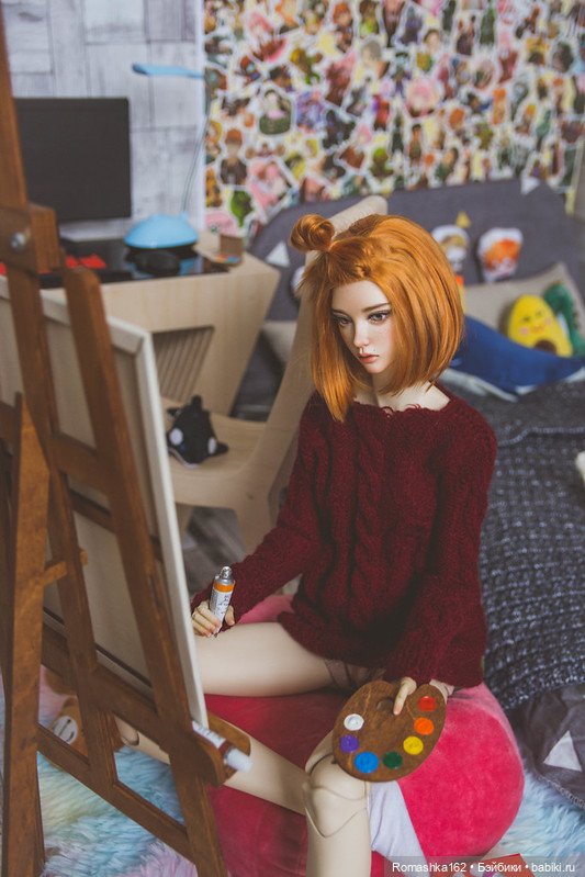 Несколько часов из жизни художницы