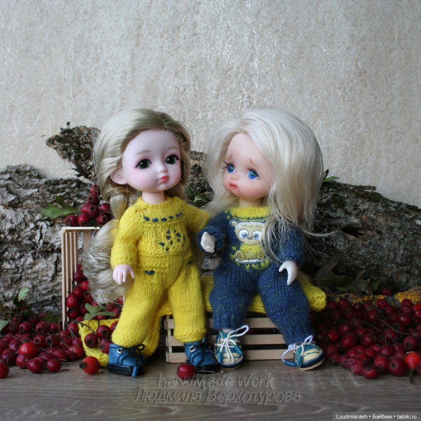 За окошком осень — Куклы Baboliy (Баболи (фото 4)