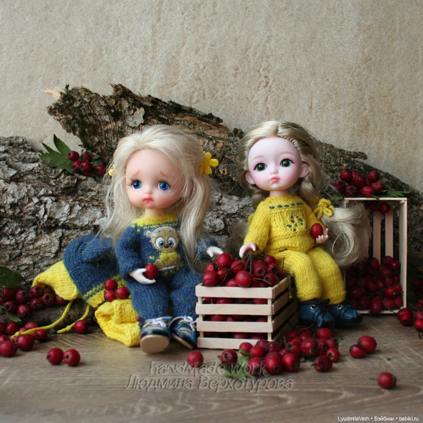 За окошком осень — Куклы Baboliy (Баболи (фото 6)