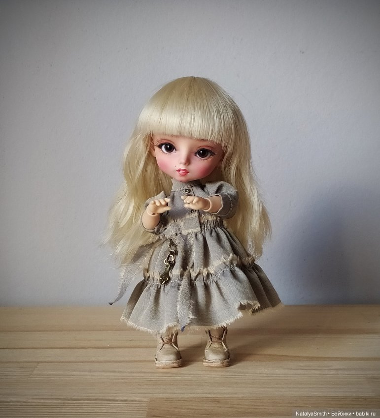 Лулу в новом платье — Куклы Peaks Woods (Пиксвудс): BJD (БЖД) (фото 3)