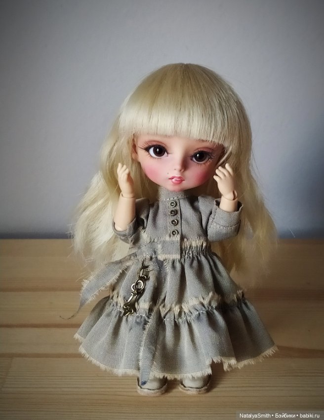 Лулу в новом платье — Куклы Peaks Woods (Пиксвудс): BJD (БЖД) (фото 4)