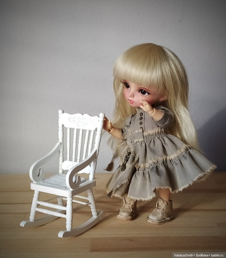 Лулу в новом платье — Куклы Peaks Woods (Пиксвудс): BJD (БЖД) (фото 2)