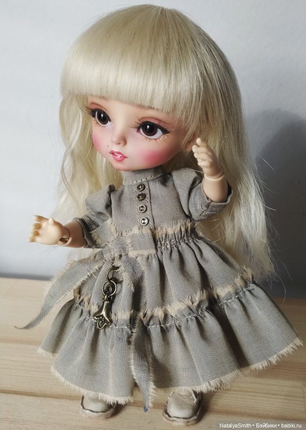 Лулу в новом платье — Куклы Peaks Woods (Пиксвудс): BJD (БЖД)