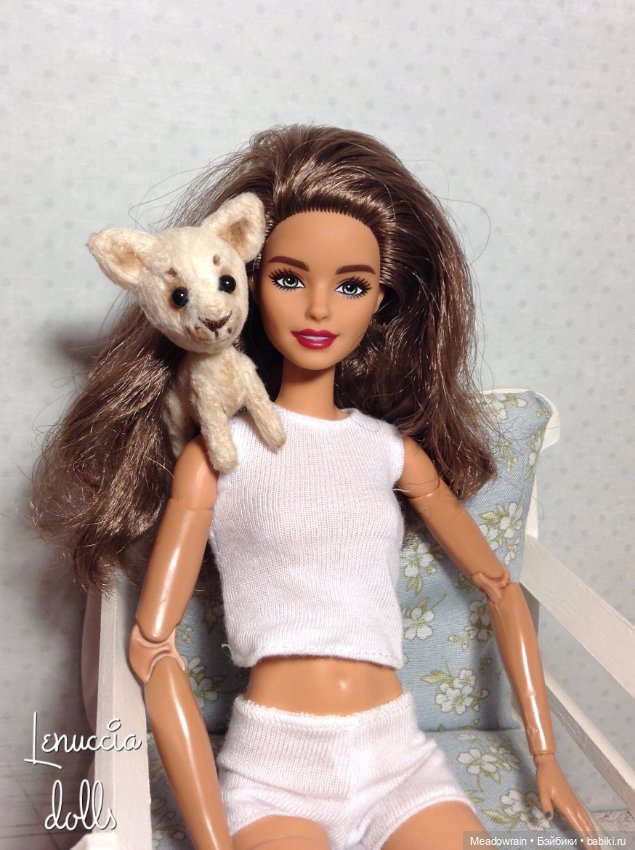 А у вашей куклы есть пушистый друг (фото 2)