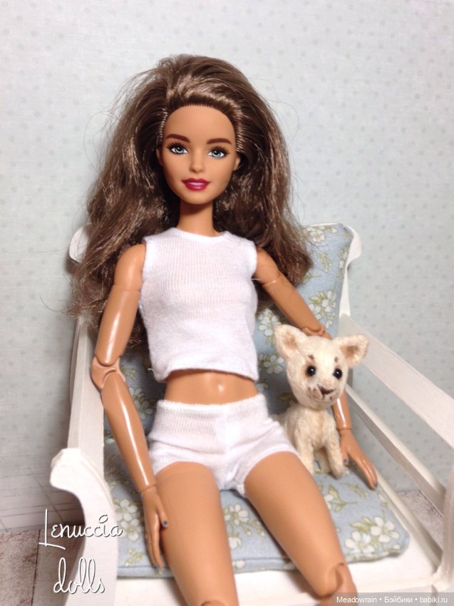 А у вашей куклы есть пушистый друг