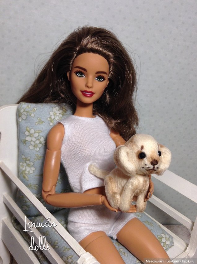 А у вашей куклы есть пушистый друг (фото 5)