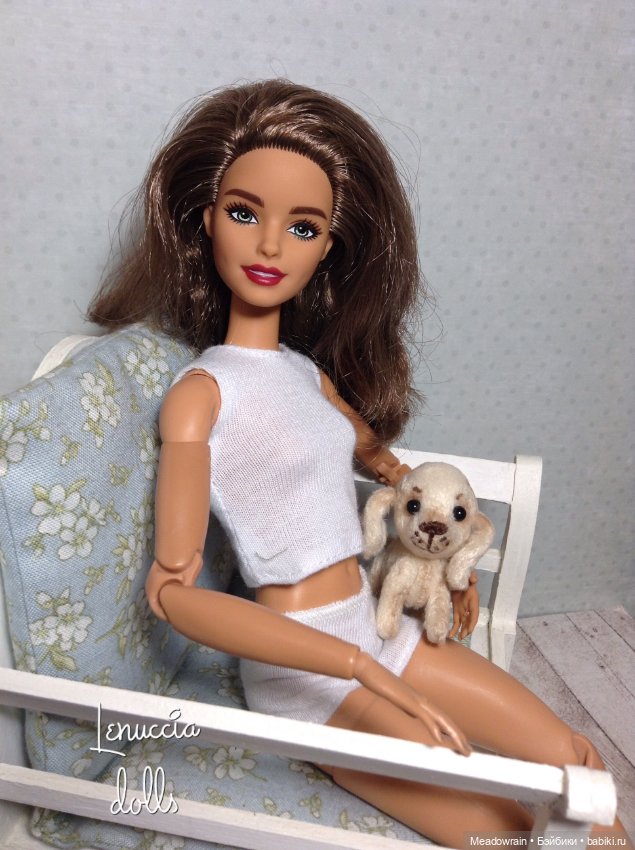 А у вашей куклы есть пушистый друг (фото 7)