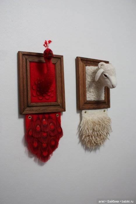 Скульптуры из шерсти от Zoe Williams