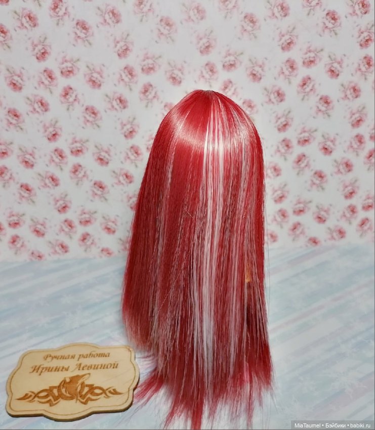 Парик на куклу 16см — Куклы Baboliy (Баболи (фото 5)