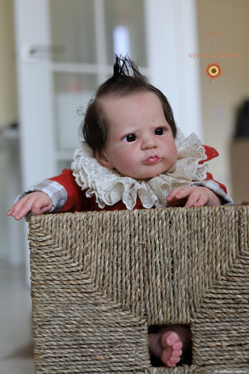 Малыш реборн из молда Heron