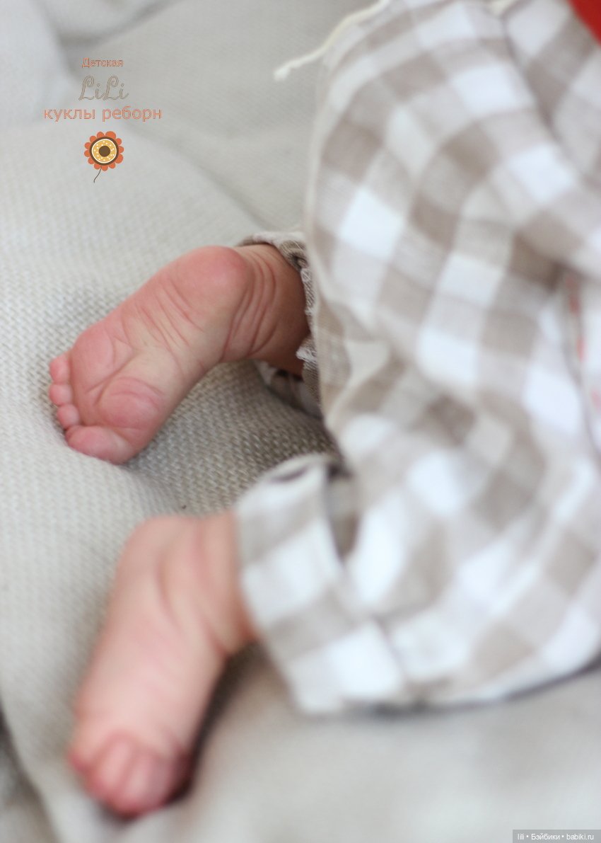 Малыш реборн из молда Heron