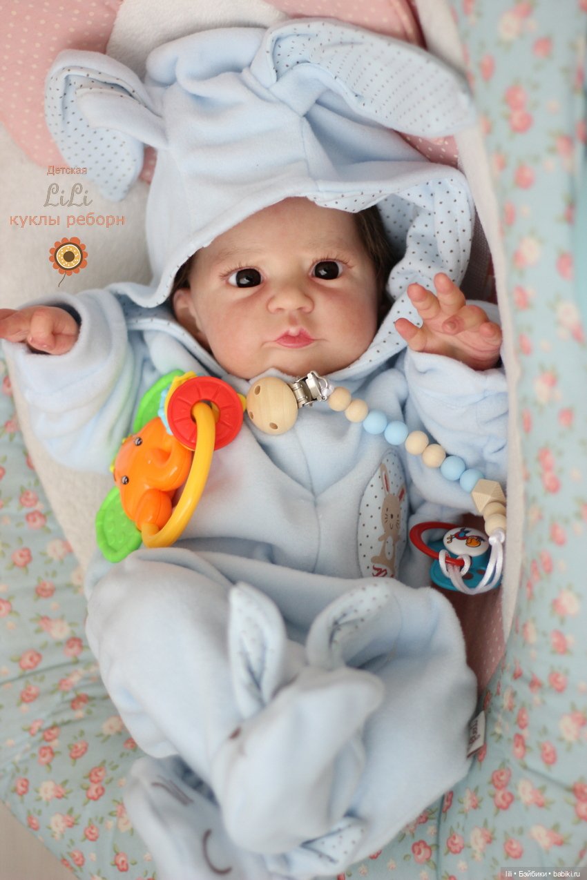 Малыш реборн из молда Heron