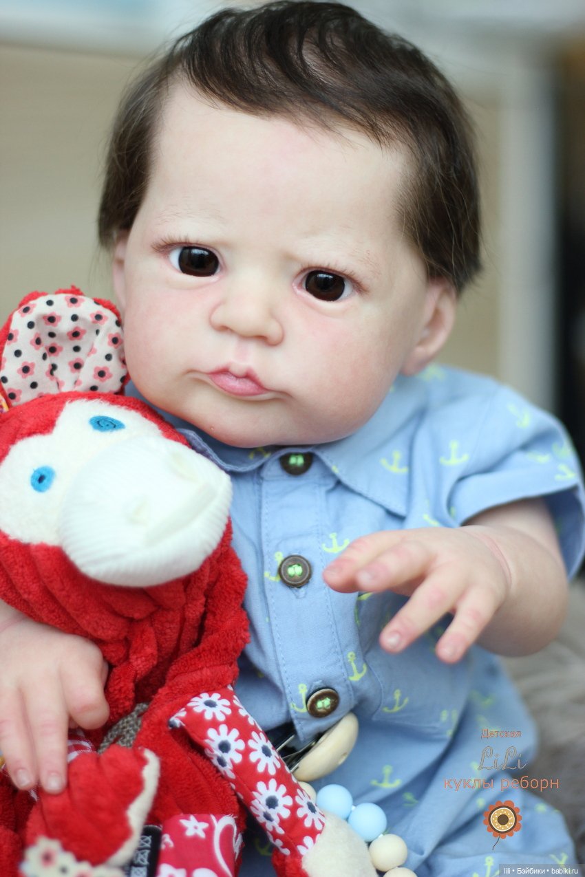 Малыш реборн из молда Heron (фото 6)