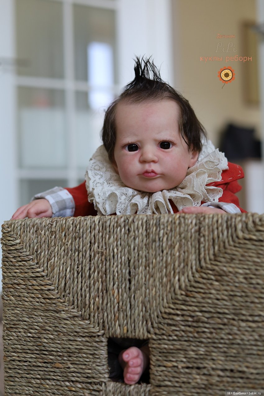 Малыш реборн из молда Heron