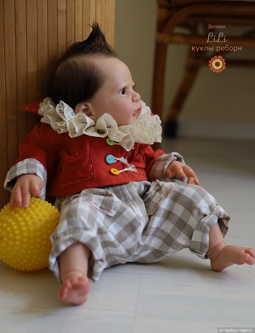 Малыш реборн из молда Heron