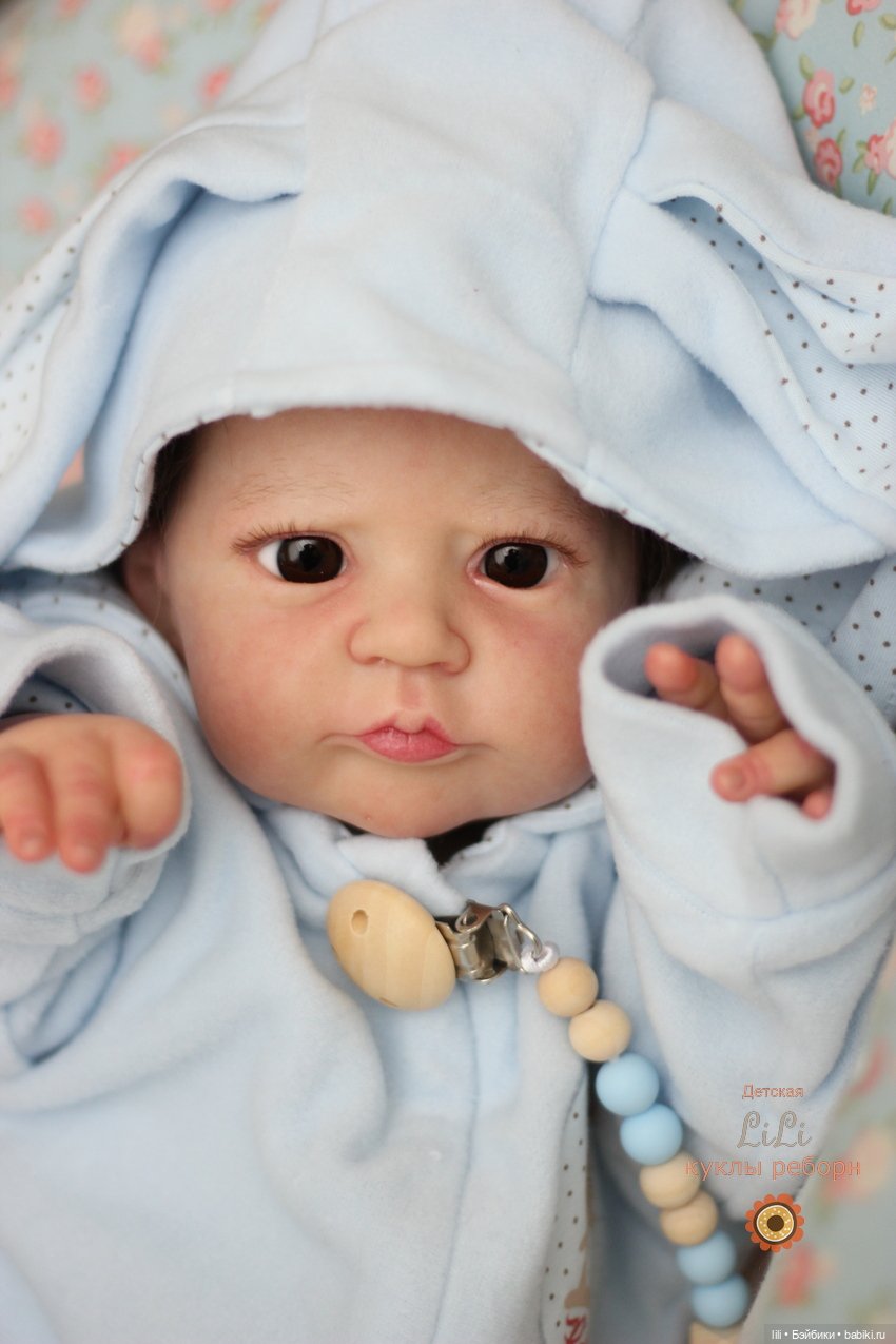 Малыш реборн из молда Heron