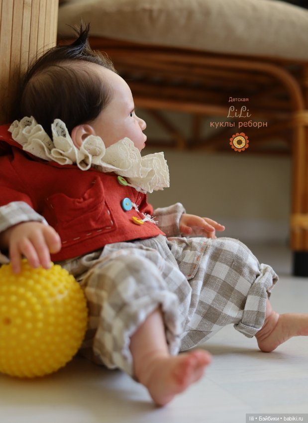 Малыш реборн из молда Heron