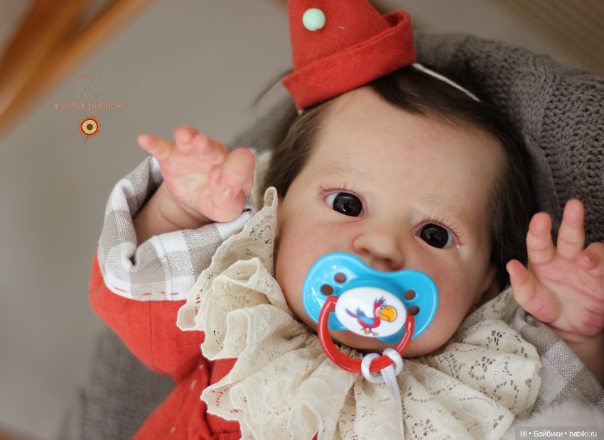 Малыш реборн из молда Heron