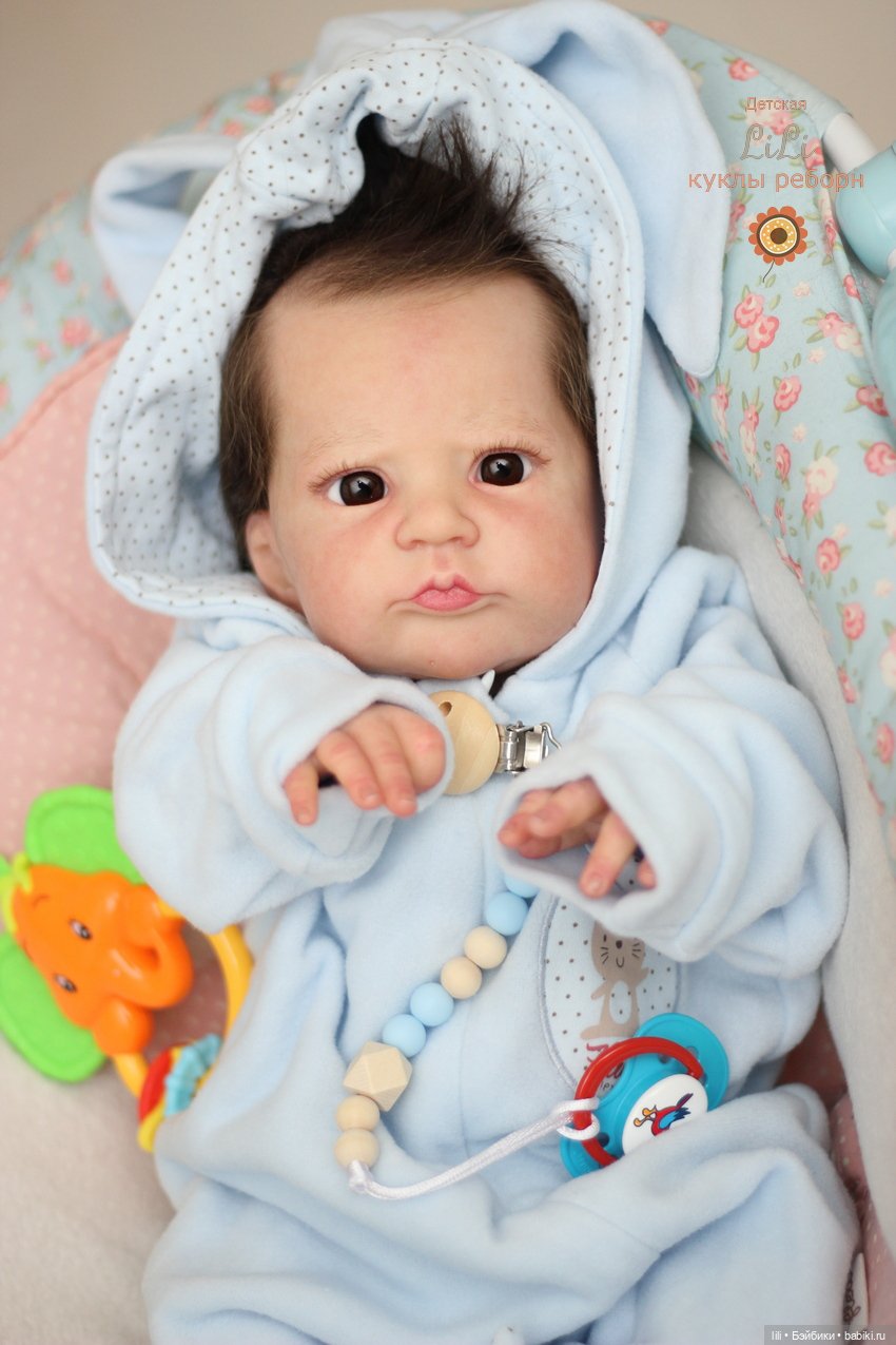 Малыш реборн из молда Heron