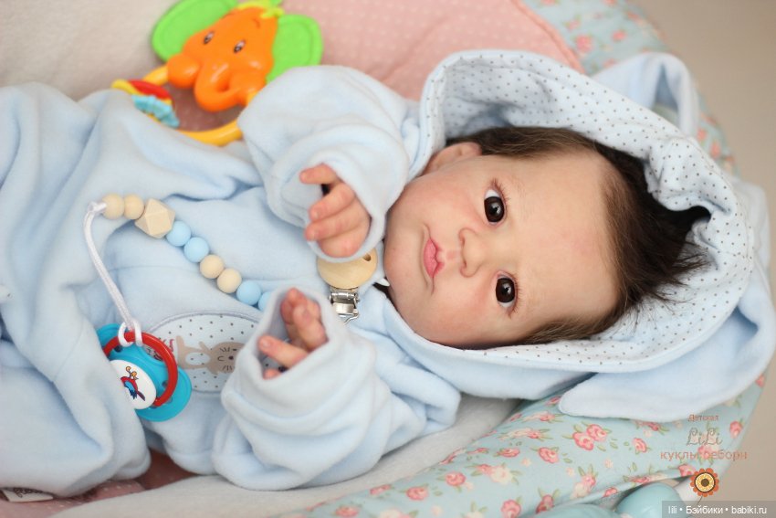 Малыш реборн из молда Heron