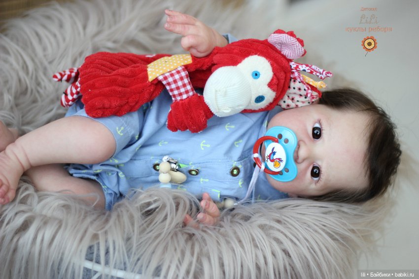 Малыш реборн из молда Heron (фото 2)