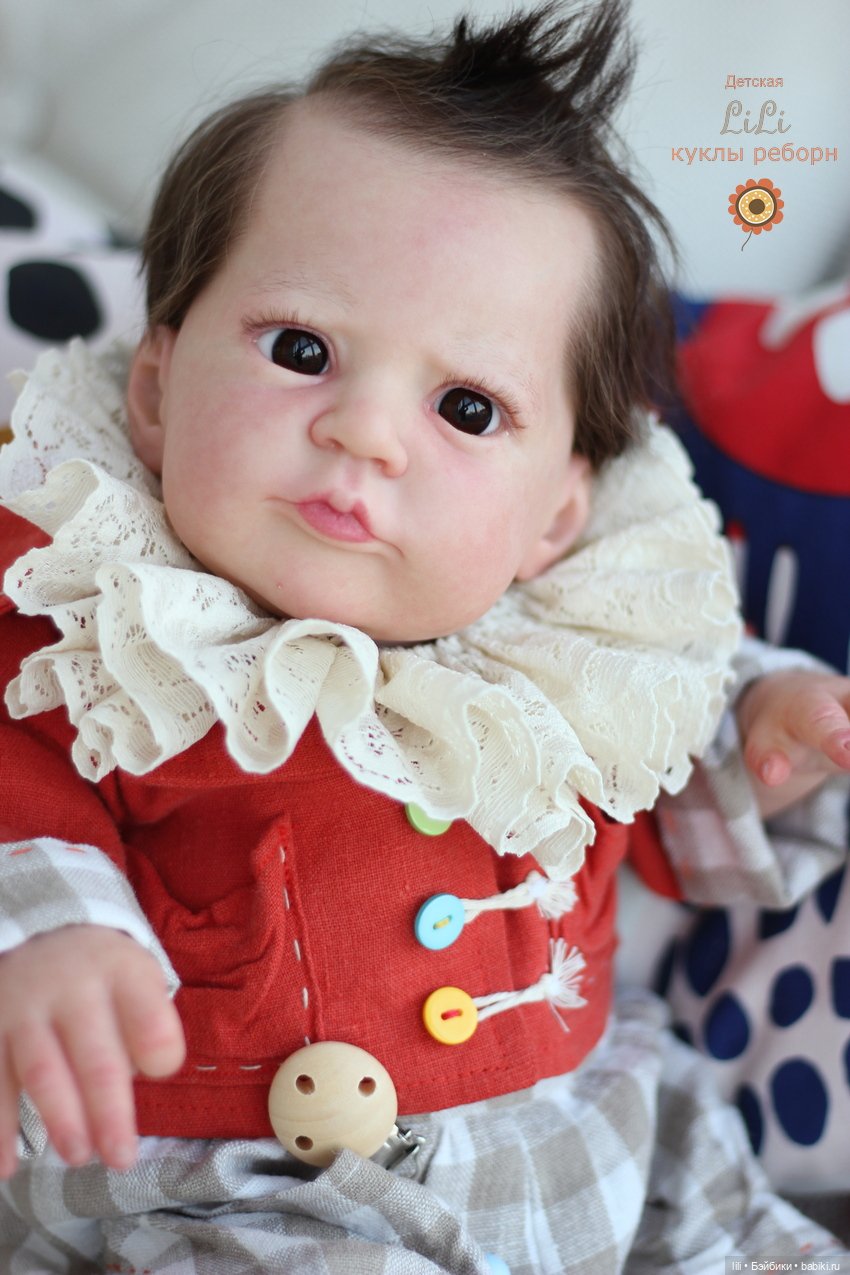 Малыш реборн из молда Heron (фото 9)
