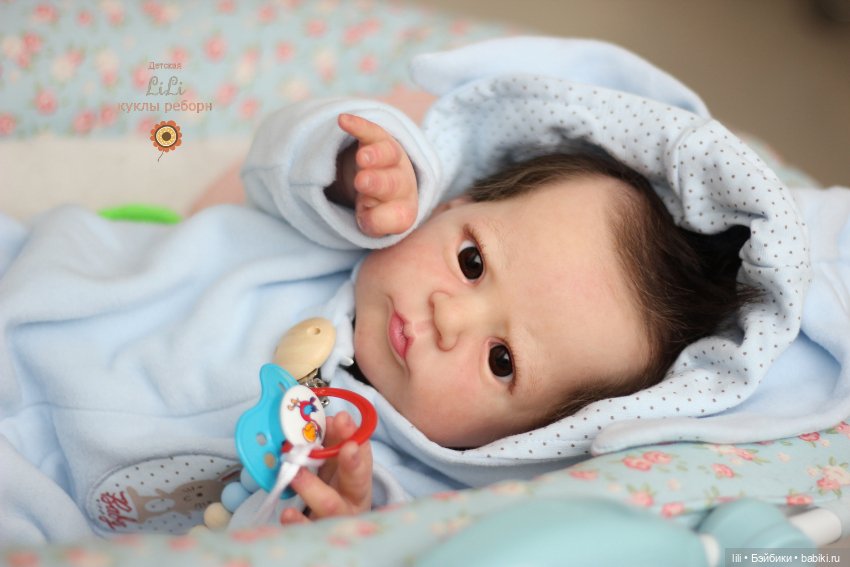 Малыш реборн из молда Heron