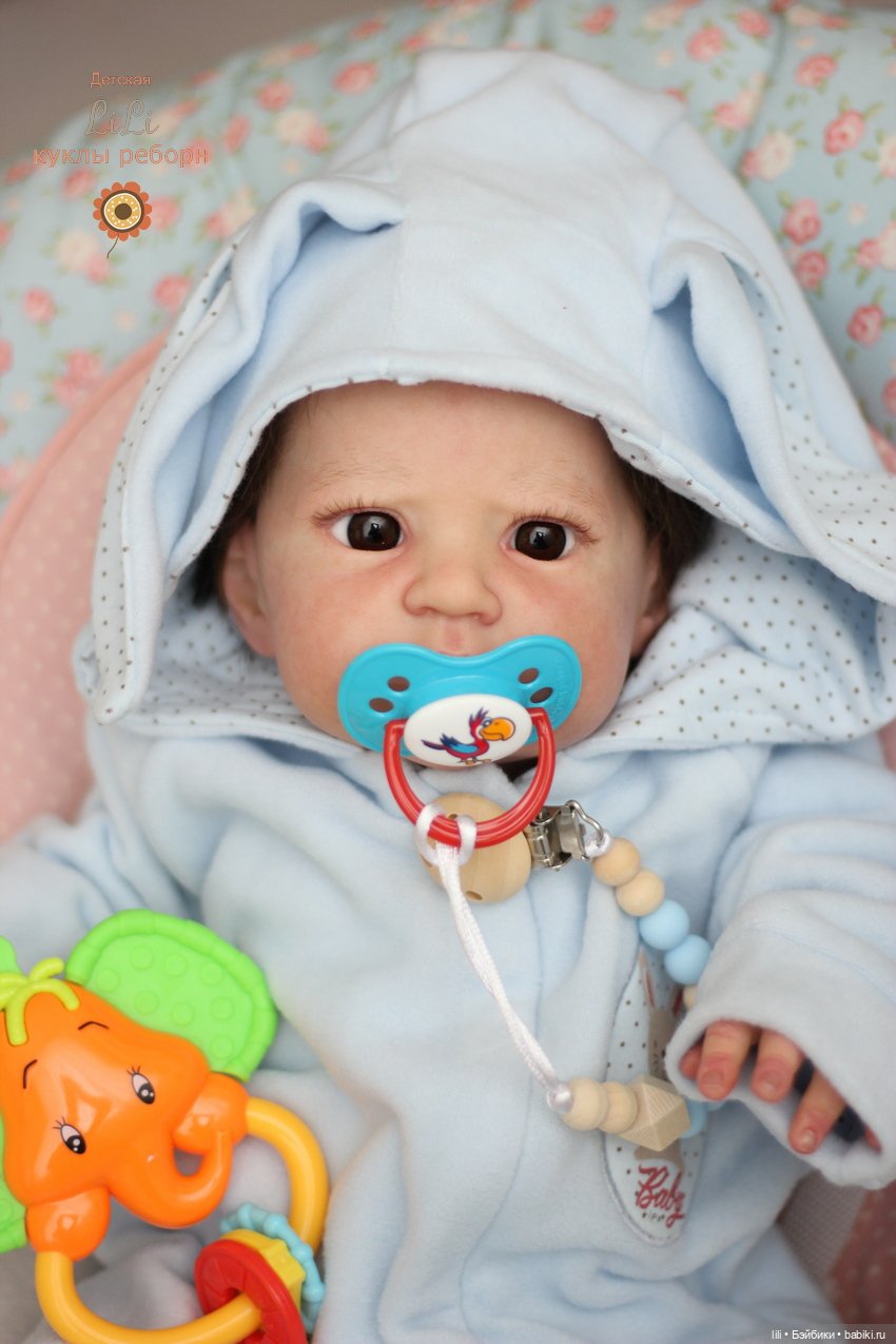 Малыш реборн из молда Heron