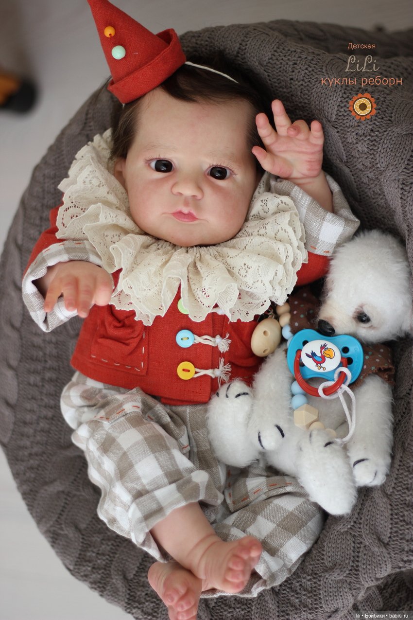Малыш реборн из молда Heron