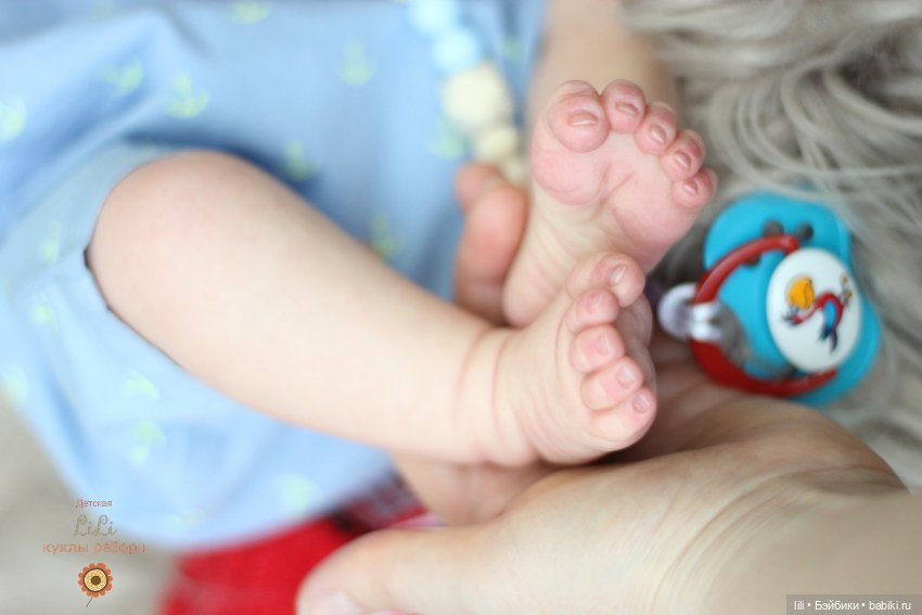 Малыш реборн из молда Heron (фото 8)