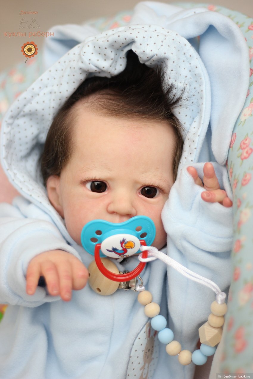 Малыш реборн из молда Heron