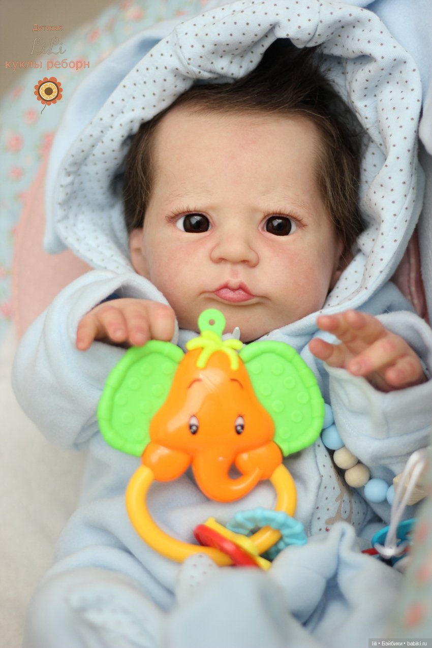 Малыш реборн из молда Heron