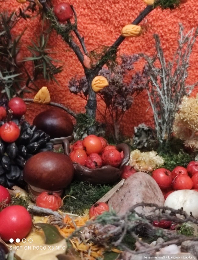 Осень- семейка ёжиков( заготовка на зиму)