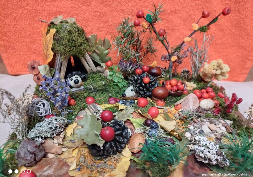 Осень- семейка ёжиков( заготовка на зиму) (фото 5)