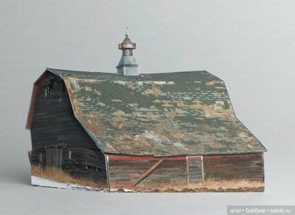 Скульптуры разрушенных домов от Офры Лапид (фото 3)