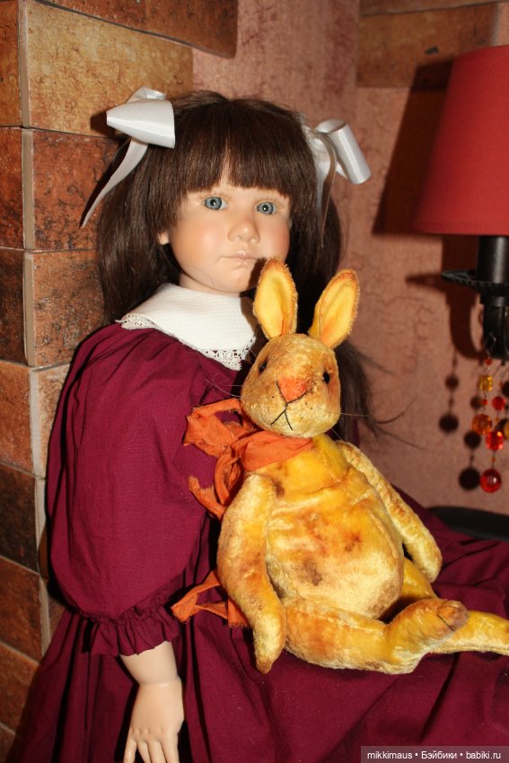 Жёлтые зайки тедди — Авторские мишки Тедди и друзья: фото (фото 4)